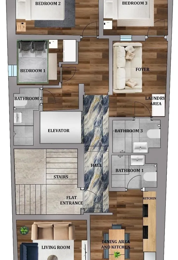 Apartament Stunning 3Br 3Bathroom 3Ac Near Metro D2 Istanbul Turcia